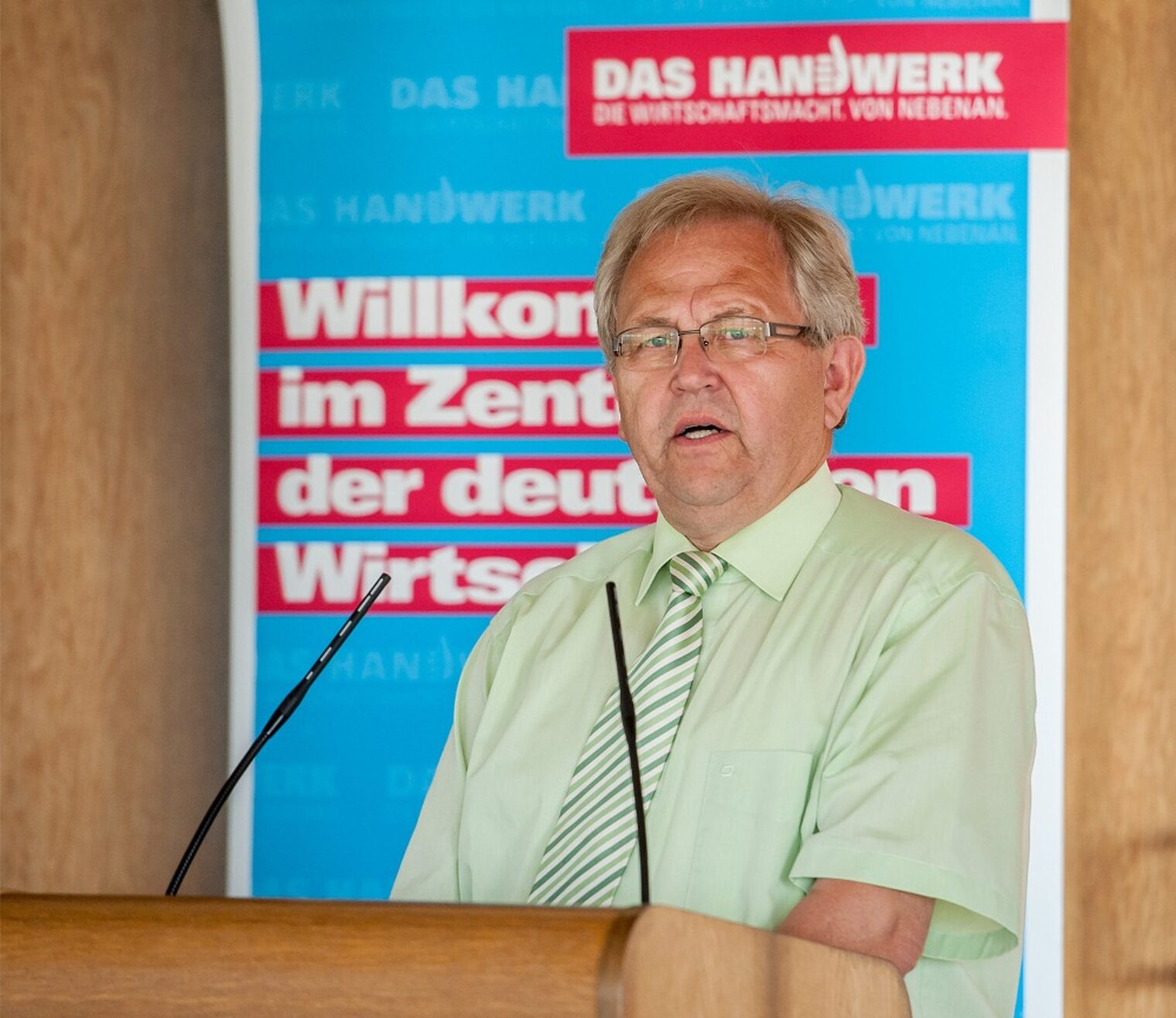 Kreishandwerksmeister Peter Engelbrecht