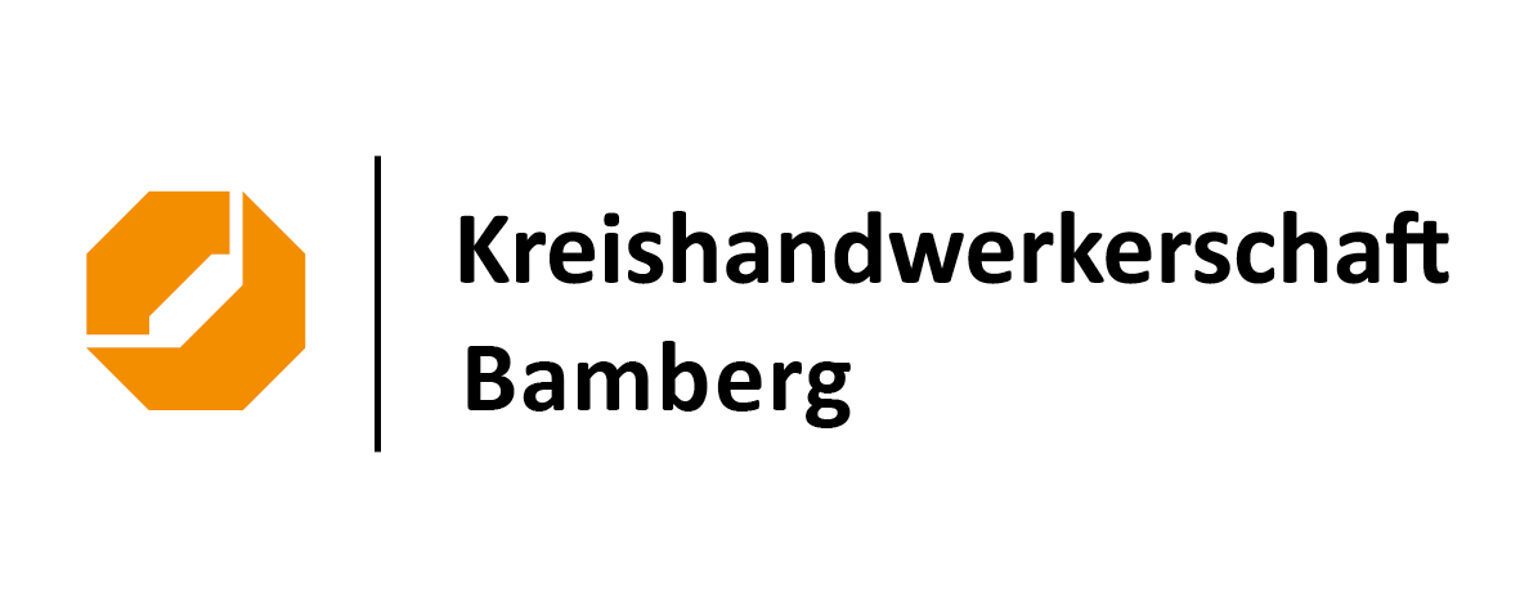 Logo KHS Bamberg mit oranger Schraube