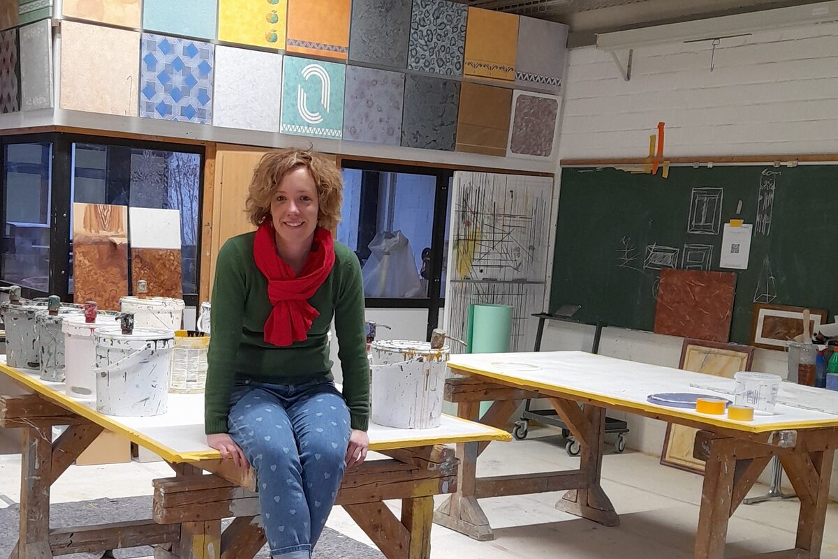 Als Talentscout der Handwerkskammer für Oberfranken sieht es Corinna Lange als ihre Aufgabe an, Mädchen und junge Frauen für eine Ausbildung im Handwerk zu begeistern.