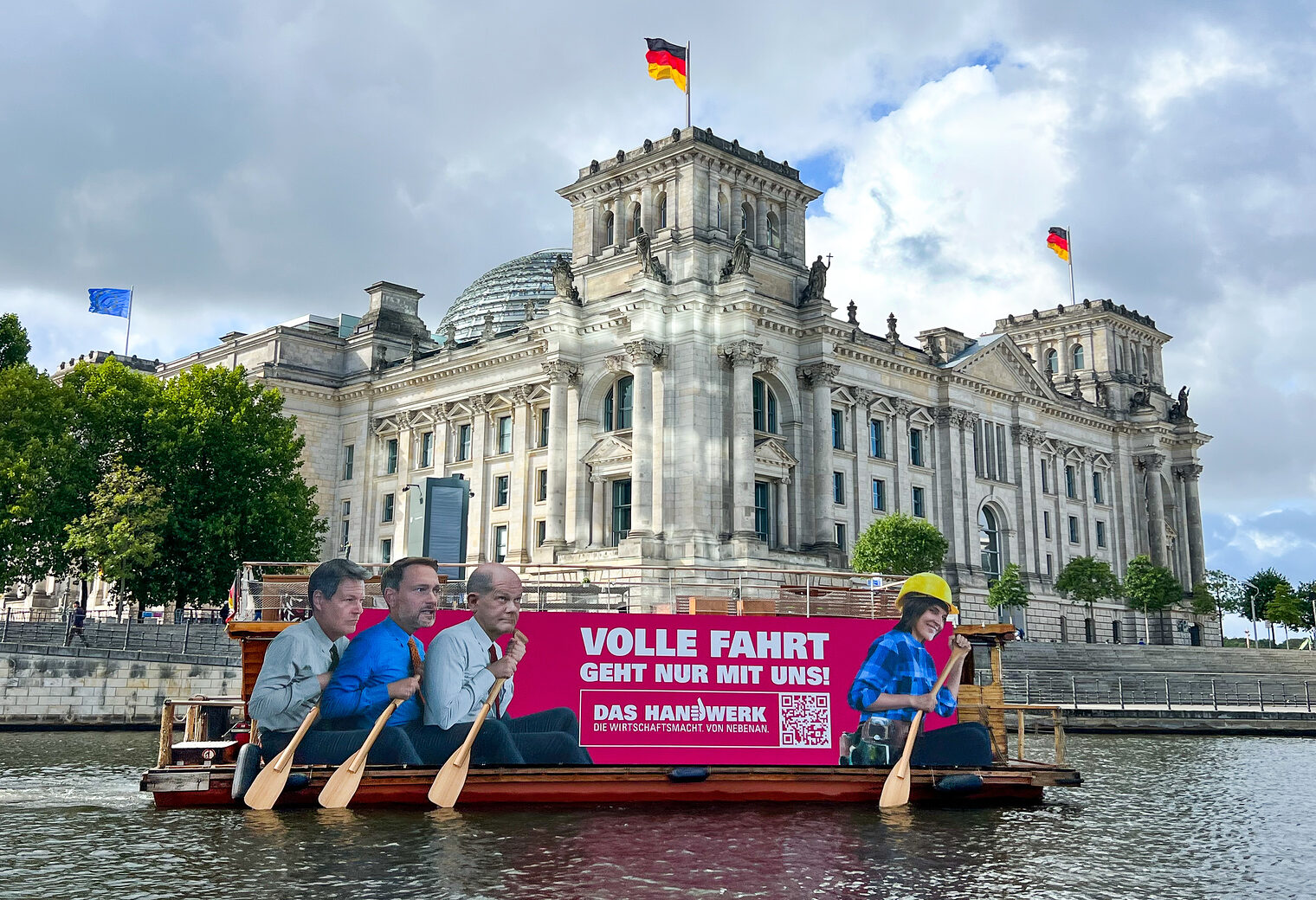 Kraftvoll geht es nur gemeinsam: Die Politik braucht das Handwerk und das Handwerk braucht passende Rahmenbedingungen.