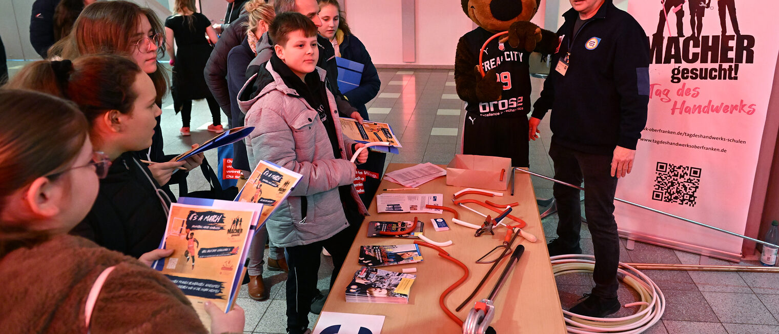 Tag des Handwerks in der Brosearena Foto: Ronald Rinklef