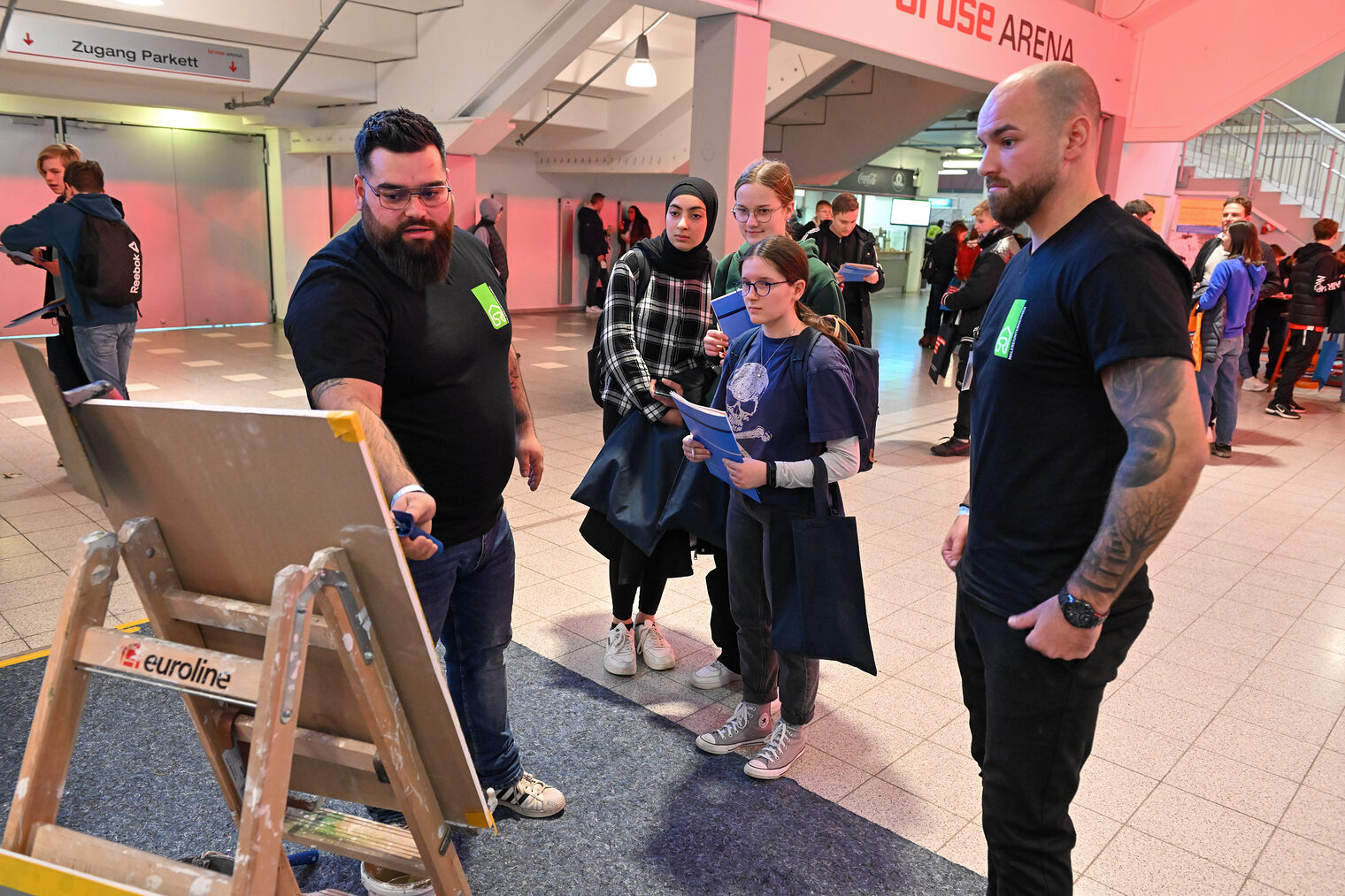 Tag des Handwerks in der Brosearena Foto: Ronald Rinklef