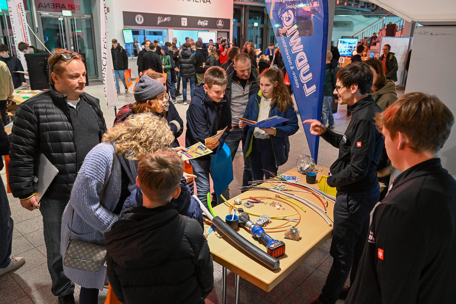 Tag des Handwerks in der Brosearena Foto: Ronald Rinklef