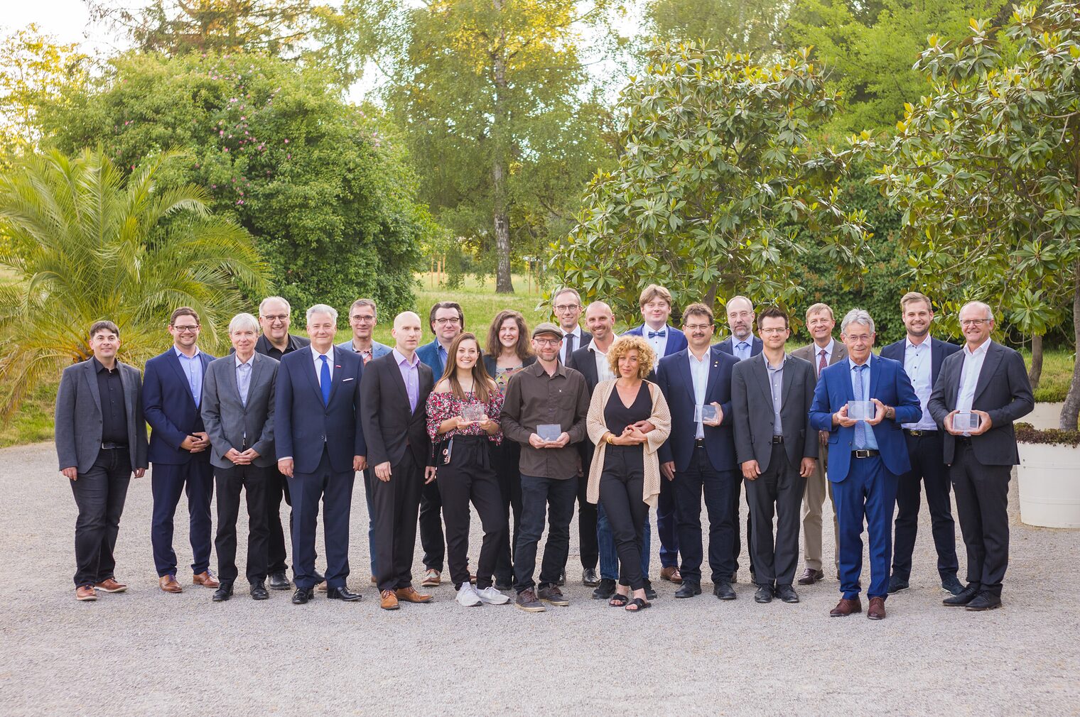 Gruppenbild der Gewinner des Zukunftspreises 2023