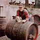 150Jahre_Historie_Bierfass_Seniorchef Erwin Kundmüller_60er