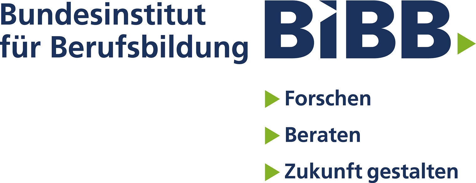 Logo des Bundesinstituts für Berufsbildung BIBB Forschen - Beraten - Zukunft gestalten