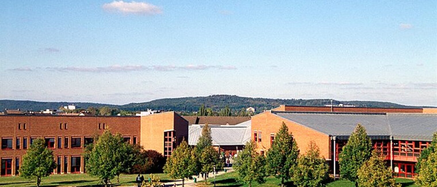 Luftaufnahme des Campuses der Universität Bayreuth