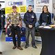 Das Team von Zanner Fahrzeugbau steht an ihrem Stand.