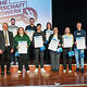 Gruppenbild mit Karl-Michael Hopf, Matthias Graßmann, die Kammersieger Tabea Drescher, Max Sloot, Felix Sitzmann, Heiko Harrer, Jessica Dittrich, Lara-Viktoria Strätz, Sina-Marie Hartmann, Pascal Ruppenstein, Reinhard Bauer