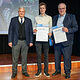 HWK-Präsident Matthias Graßmann, Kammersieger Sven Pfister, HWK-Hauptgeschäftsführer Reinhard Bauer 