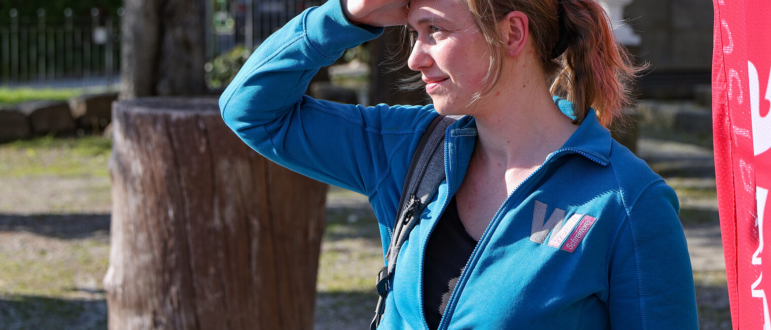 Tanja Wölfel blickt in die Ferne.