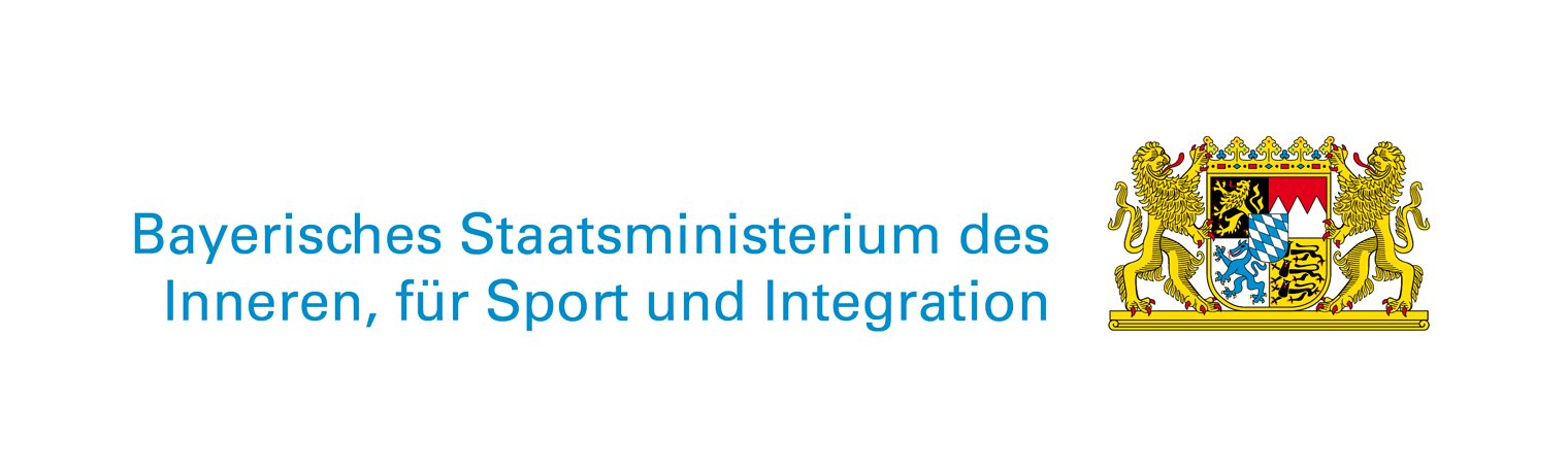 Logo des Bayerischen Staatsministeriums des Inneren, für Sport und Integration