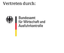 Logo vertreten durch Bundesamt für Wirtschaft und Ausfuhrkontrolle