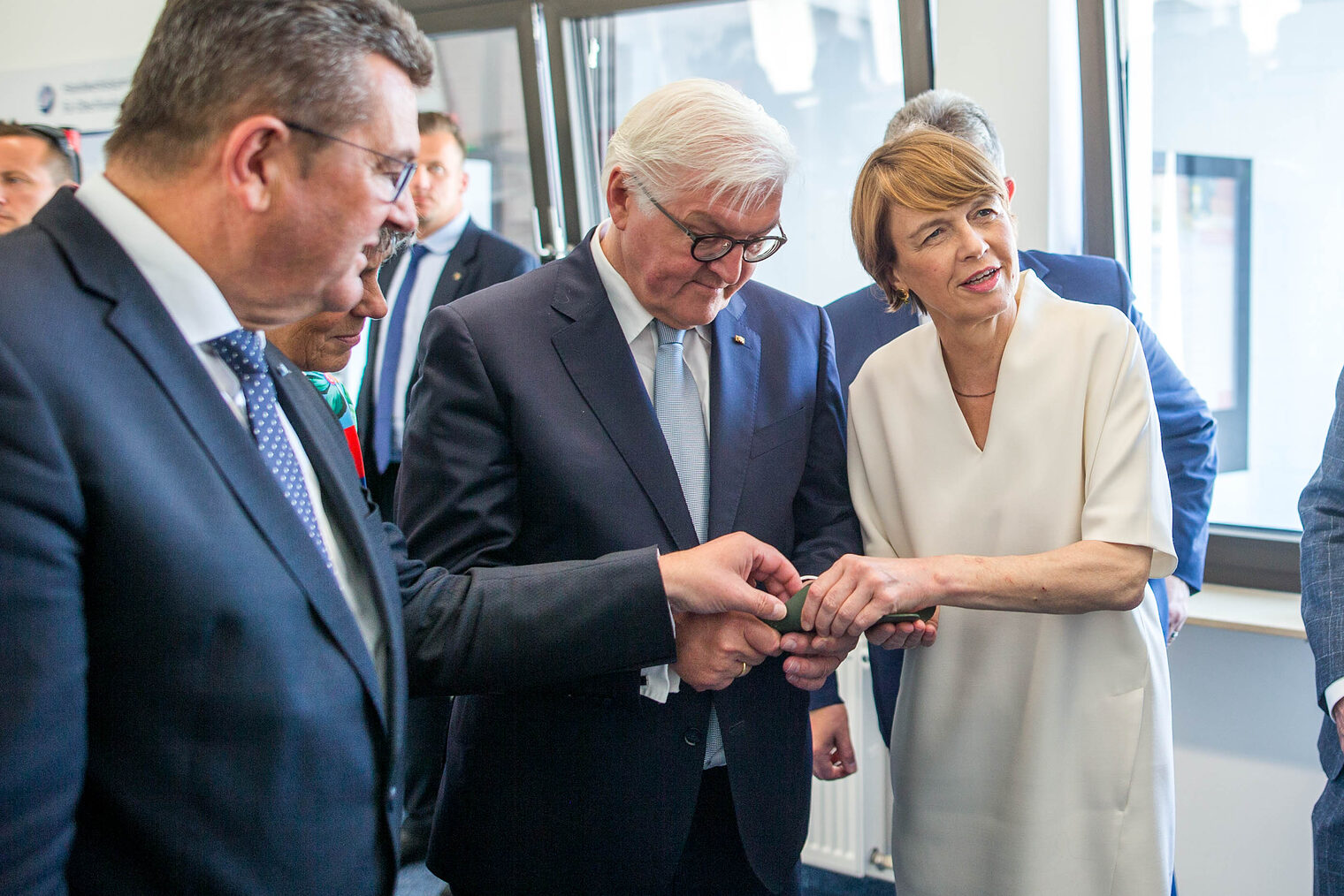 Bundespräsident Steinmeier an der HWK 4