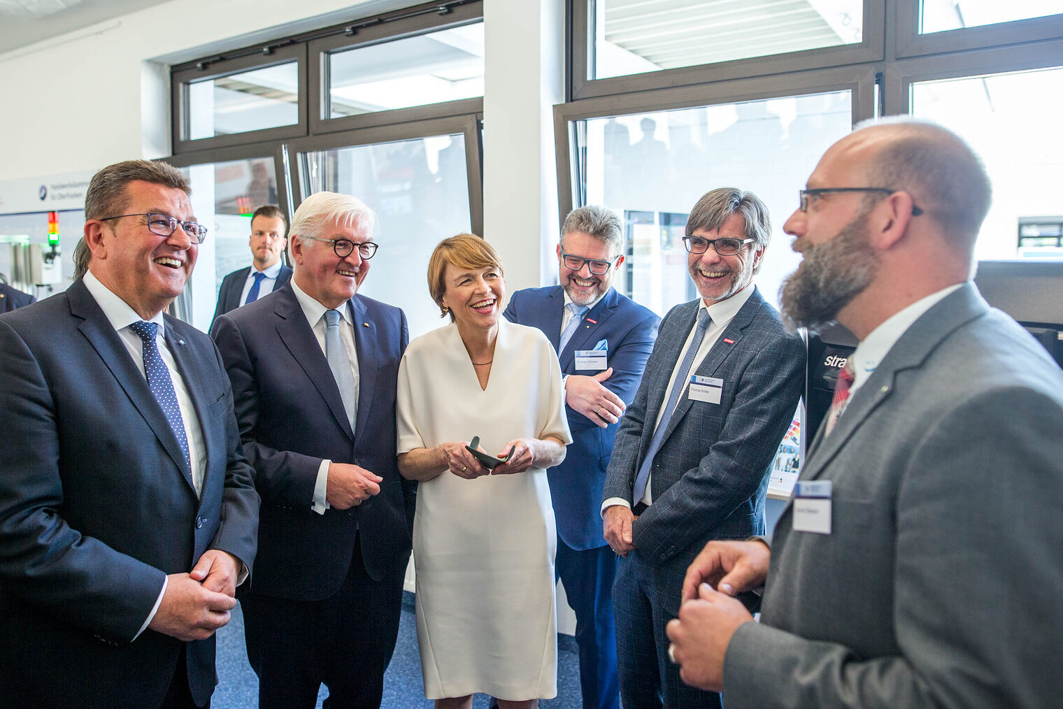 Bundespräsident Steinmeier an der HWK 5