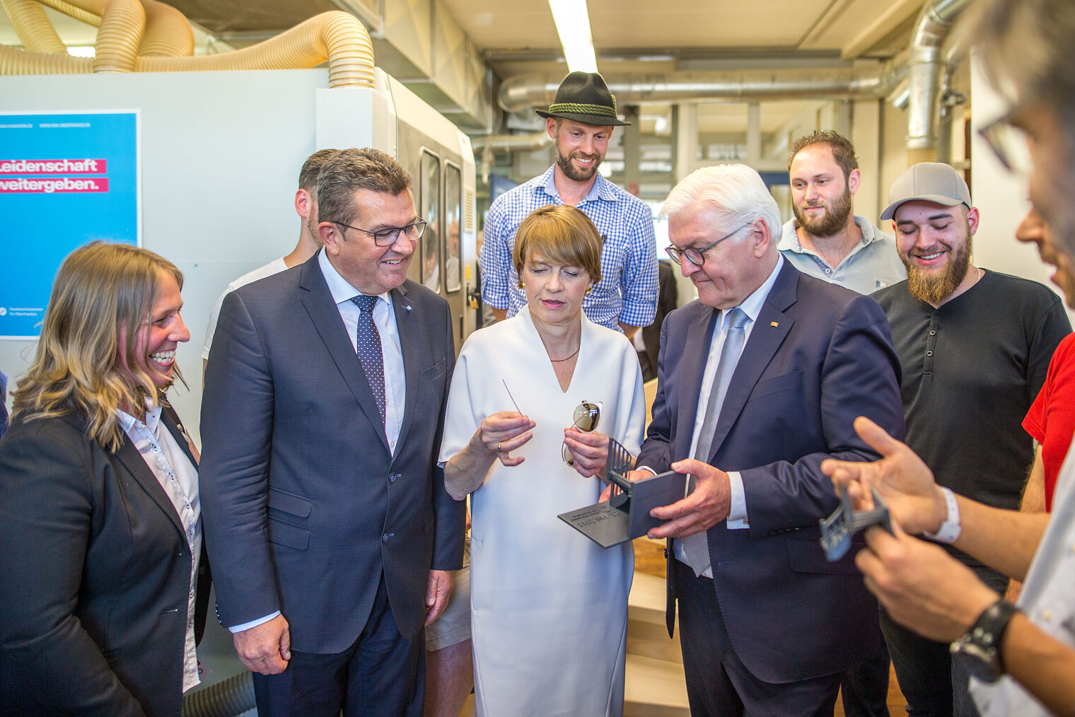 Bundespräsident Steinmeier an der HWK 8