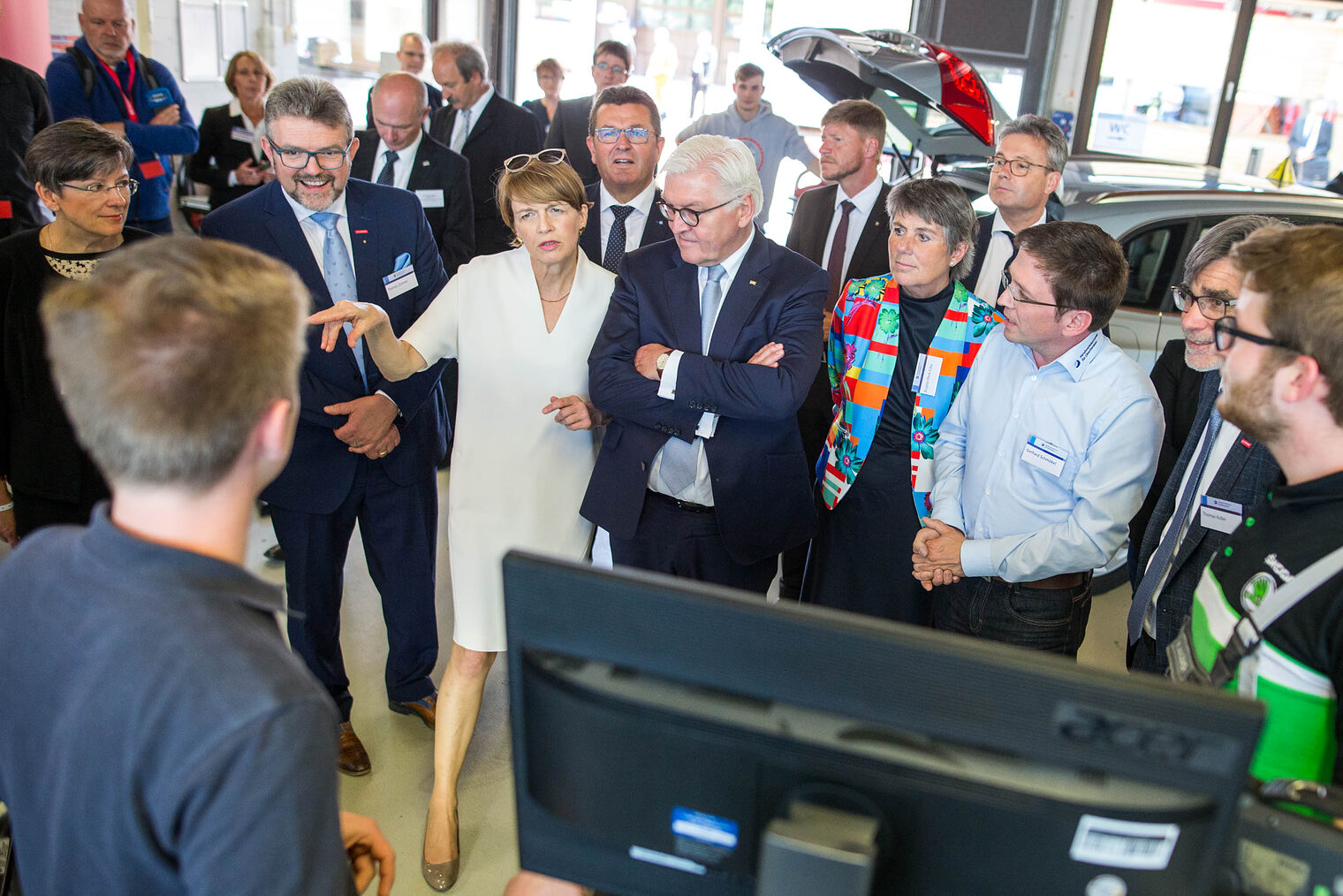 Bundespräsident Steinmeier an der HWK 10