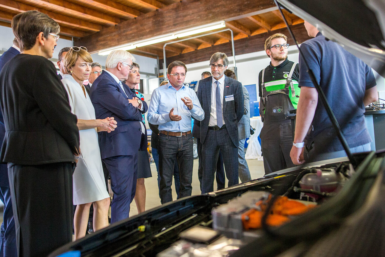 Bundespräsident Steinmeier an der HWK 11