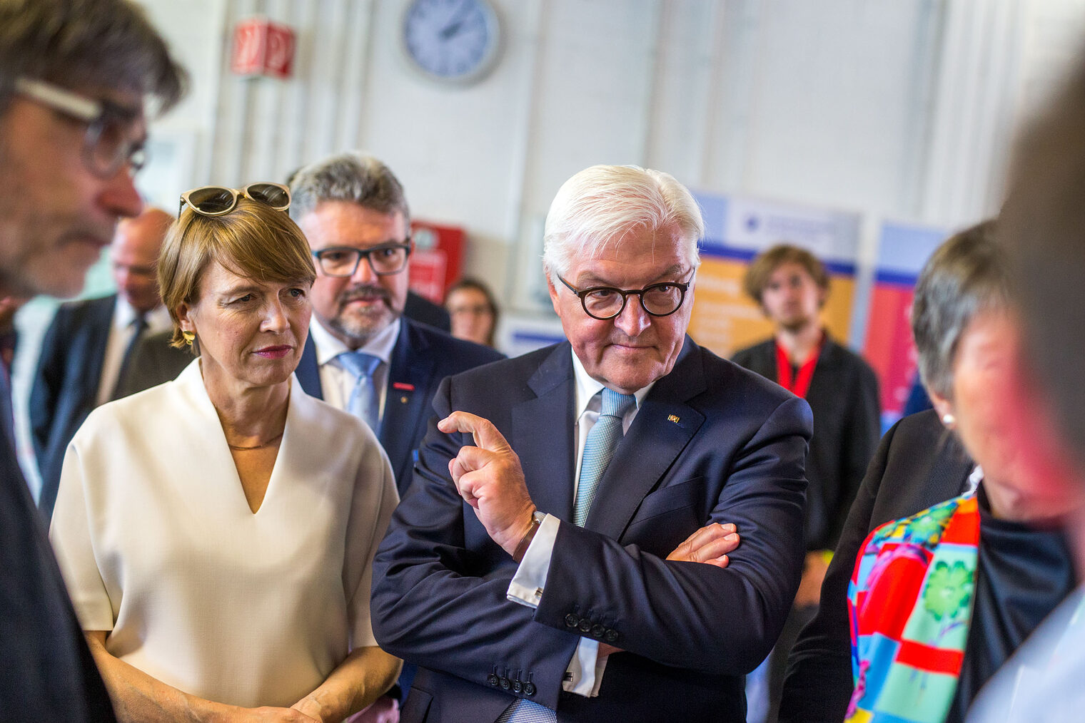 Bundespräsident Steinmeier an der HWK 14