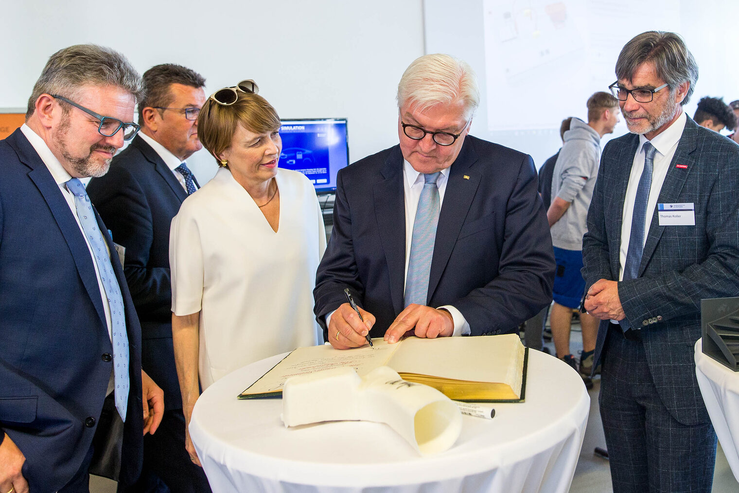 Bundespräsident Steinmeier an der HWK 16