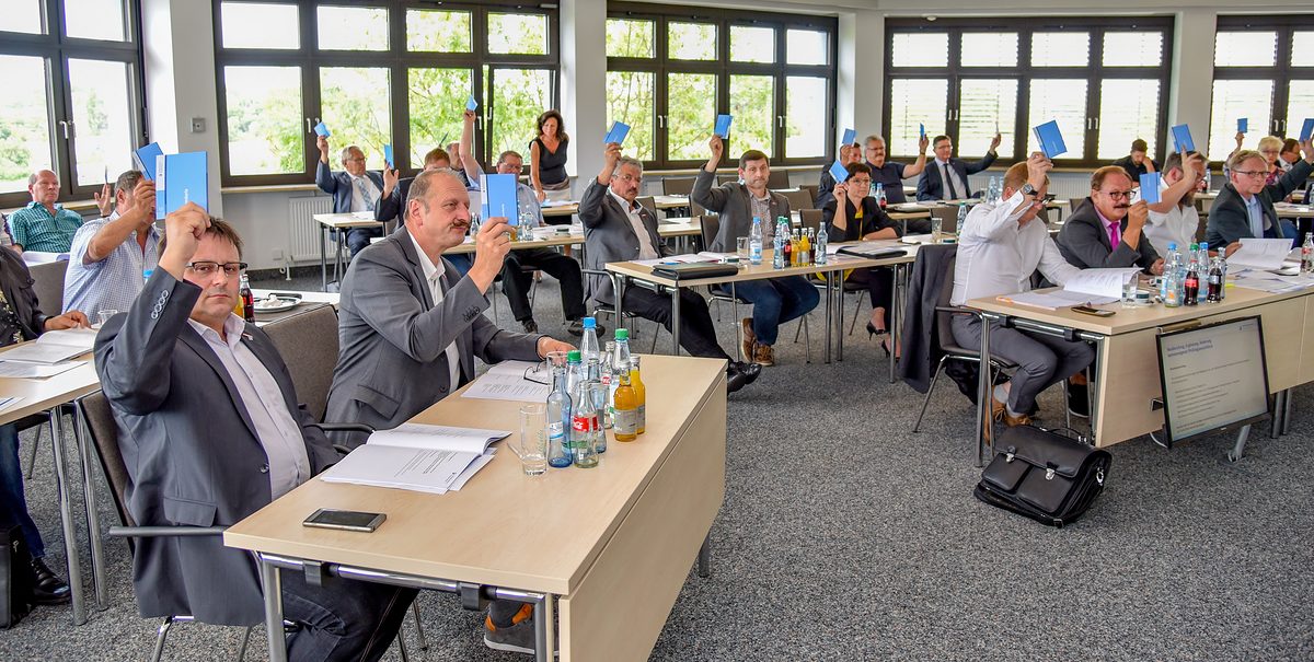 Folgte den Beschlussvorlagen des Vorstands: die Vollversammlung der HWK für Oberfranken. Folgte den Beschlussvorlagen des Vorstands: die Vollversammlung der HWK für Oberfranken.