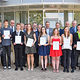 Eine starke Gruppe (ehemaliger) Schülerinnen und Schüler des großen Schulamtsbezirks Bayreuth glänzten bei ihren Mittelschulabschlüssen mit starken Leistungen. Die Absolventinnen und Absolventen (mit Urkunden von links) Antonia Sophia Niewerth, Lukas Notnagel (beide Private Montessori-Schule Bayreuth), Fabian Gaudig, Celina Schlegel (beide Mittelschule Weidenberg), Korina Vinkovic (Albert-Schweitzer-Schule), Alisha Regn (Mittelschule St. Georgen), Johanna Ninaus (Gesamtschule Hollfeld), Nick Müller (Mittelschule Speichersdorf) und Maximilian Cebaev (Mittelschule St. Georgen).