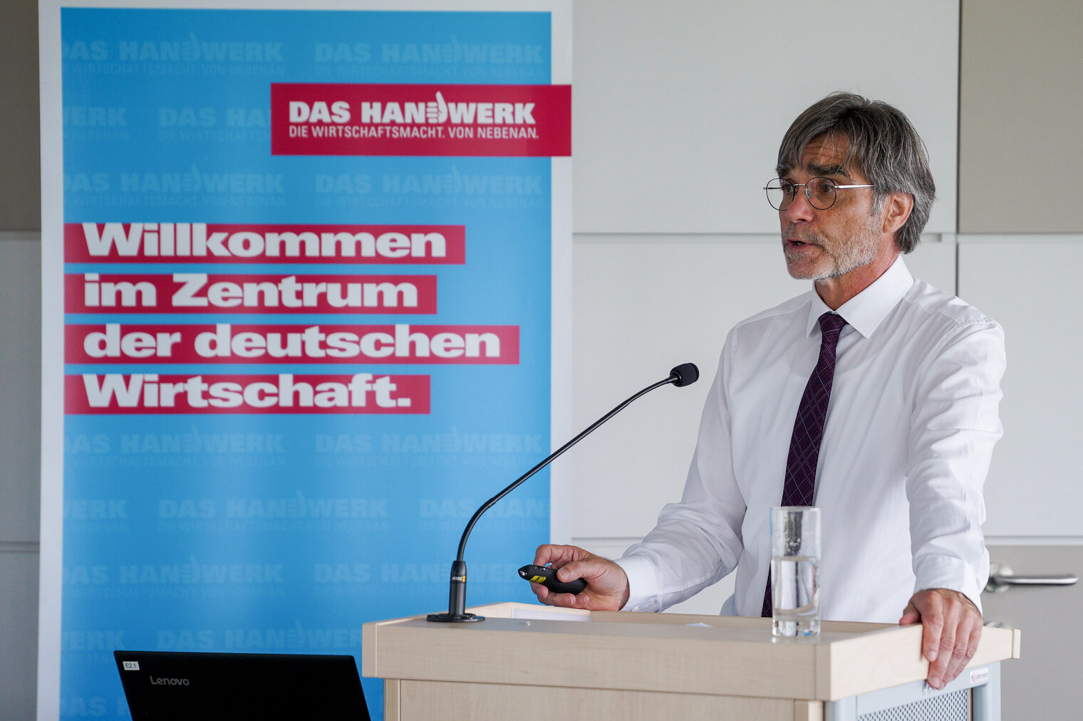 HWK-Hauptgeschäftsführer Thomas Koller präsentierte bei der Jahresrechnung ein gutes Ergebnis.