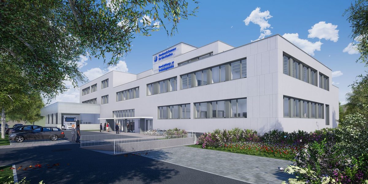 So soll das BTZ Hof nach der Modernisierung und dem Teilneubau aussehen. So soll das BTZ Hof nach der Modernisierung und dem Teilneubau aussehen.
