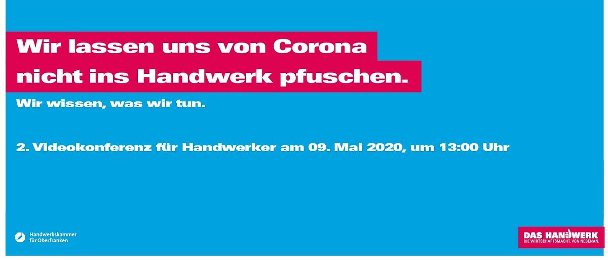 Handwerkerkonferenz neu