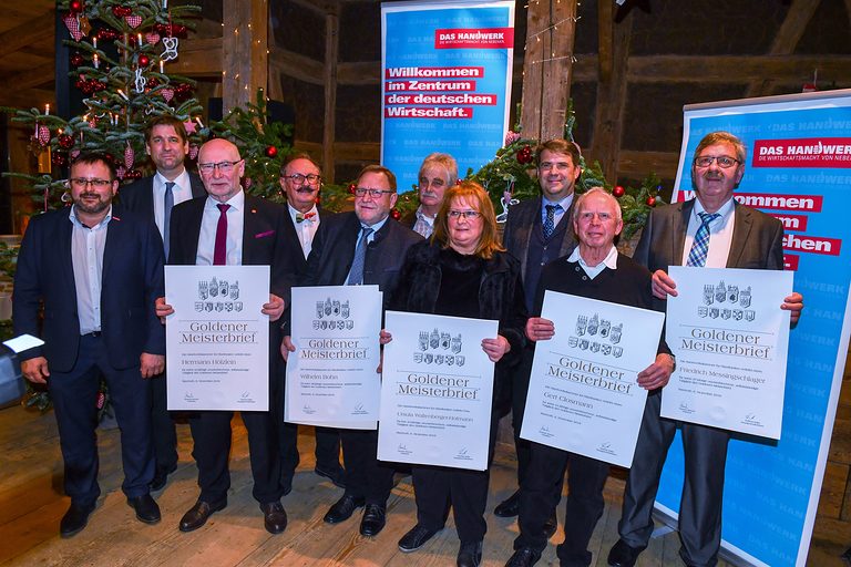 Goldene Meister der Kreishandwerkerschaft Forchheim