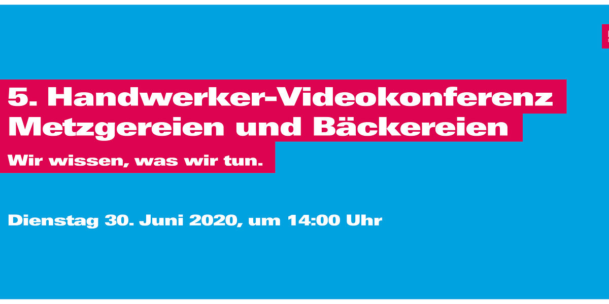 Web_Zimmer_Anzeige_5 Videokonferenz_Metzgereien und Bäckereien_Kampagne_Blau_1200x513px