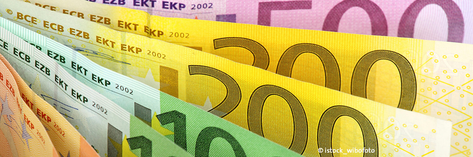 Euro banknotes fan background. Schlagwort(e): Number 50, European Union Currency, Photography, No People, Large Group of Objects, Banking, Savings, Two Hundred Euro Banknote, One Hundred Euro Banknote, Five Hundred Euro Banknote, Fifty Euro Banknote, Euro Symbol, European Union Euro Note, Color Image, Paper Currency, Currency, Backgrounds, Wealth, In A Row, Finance, Horizontal, Number 500, Number 100, Number 200, Business, Objects/Equipment